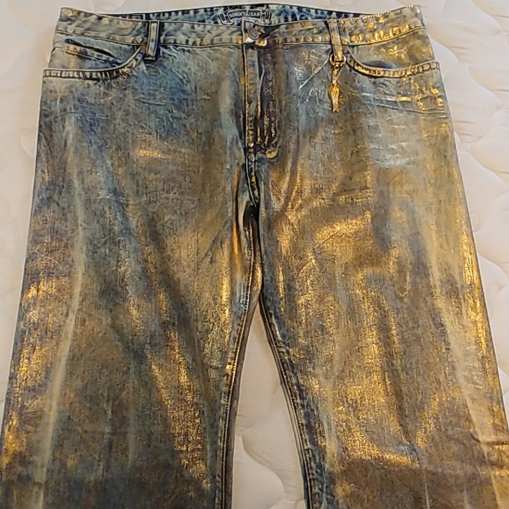 Robin's Gold Los Angeles Jeans